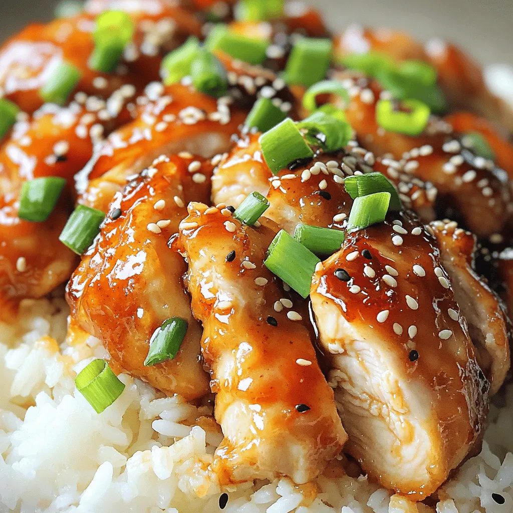 Honey Garlic Chicken Breasts Easy and Tasty Recipe