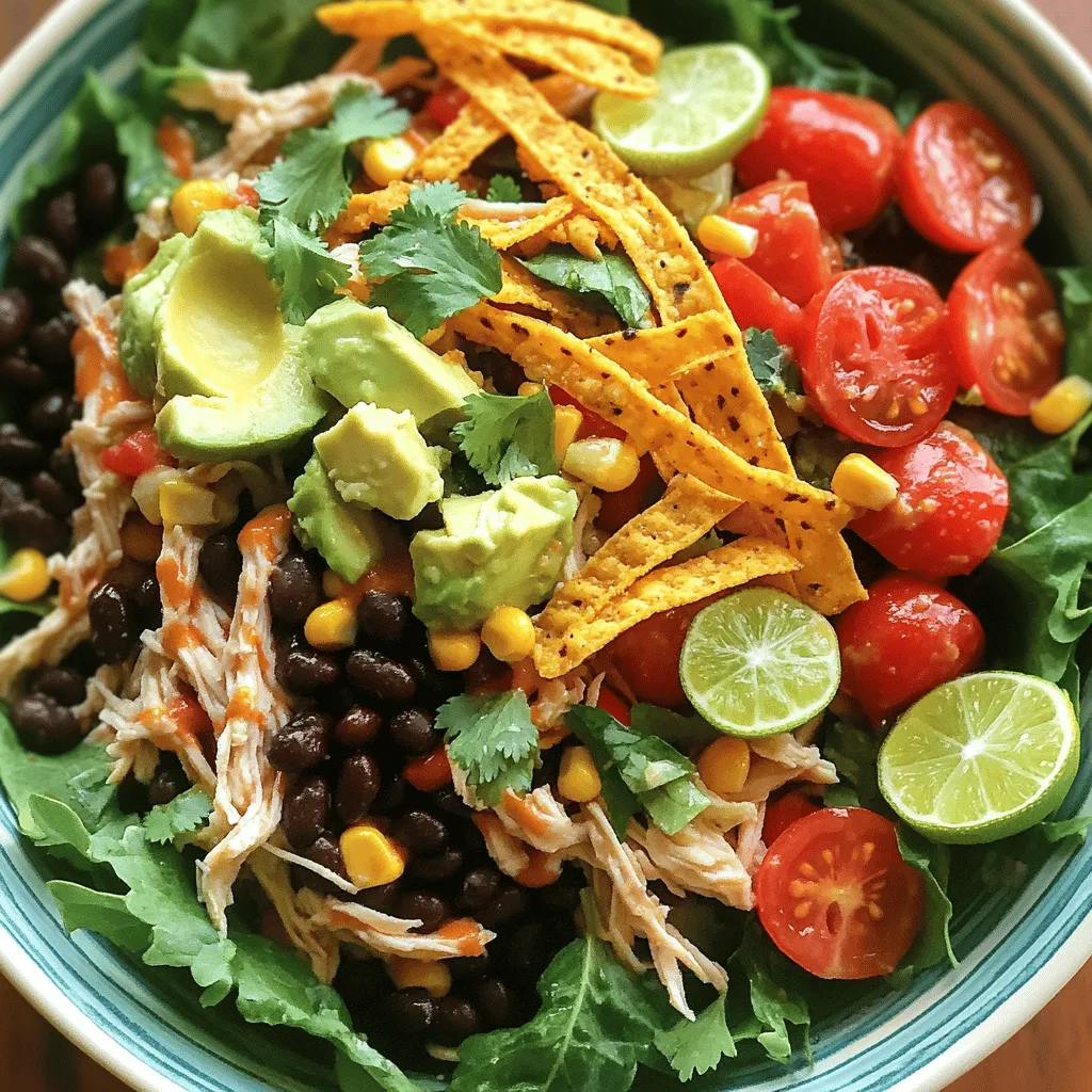 Zesty Southwest Chicken Salad Flavorful and Fresh Dish