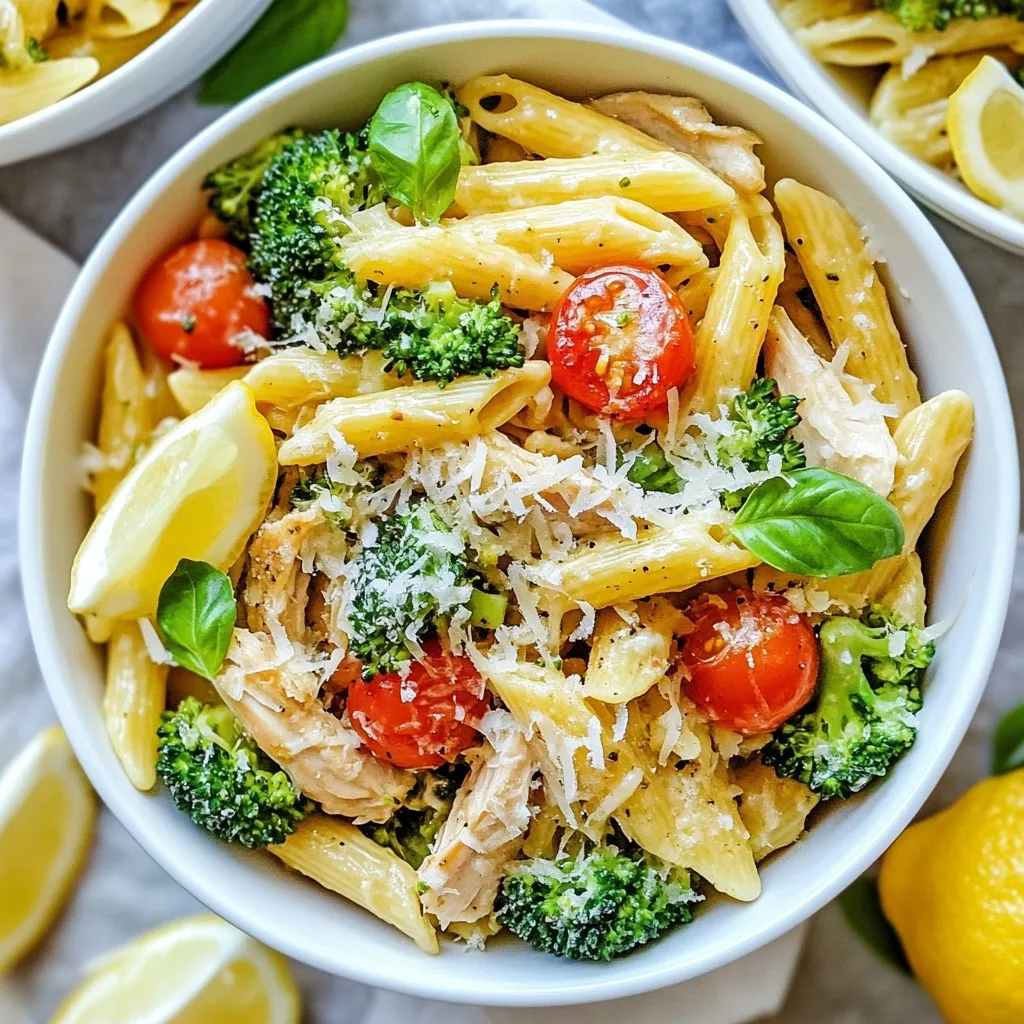 Rotisserie Chicken Broccoli Pasta Flavorful Delight