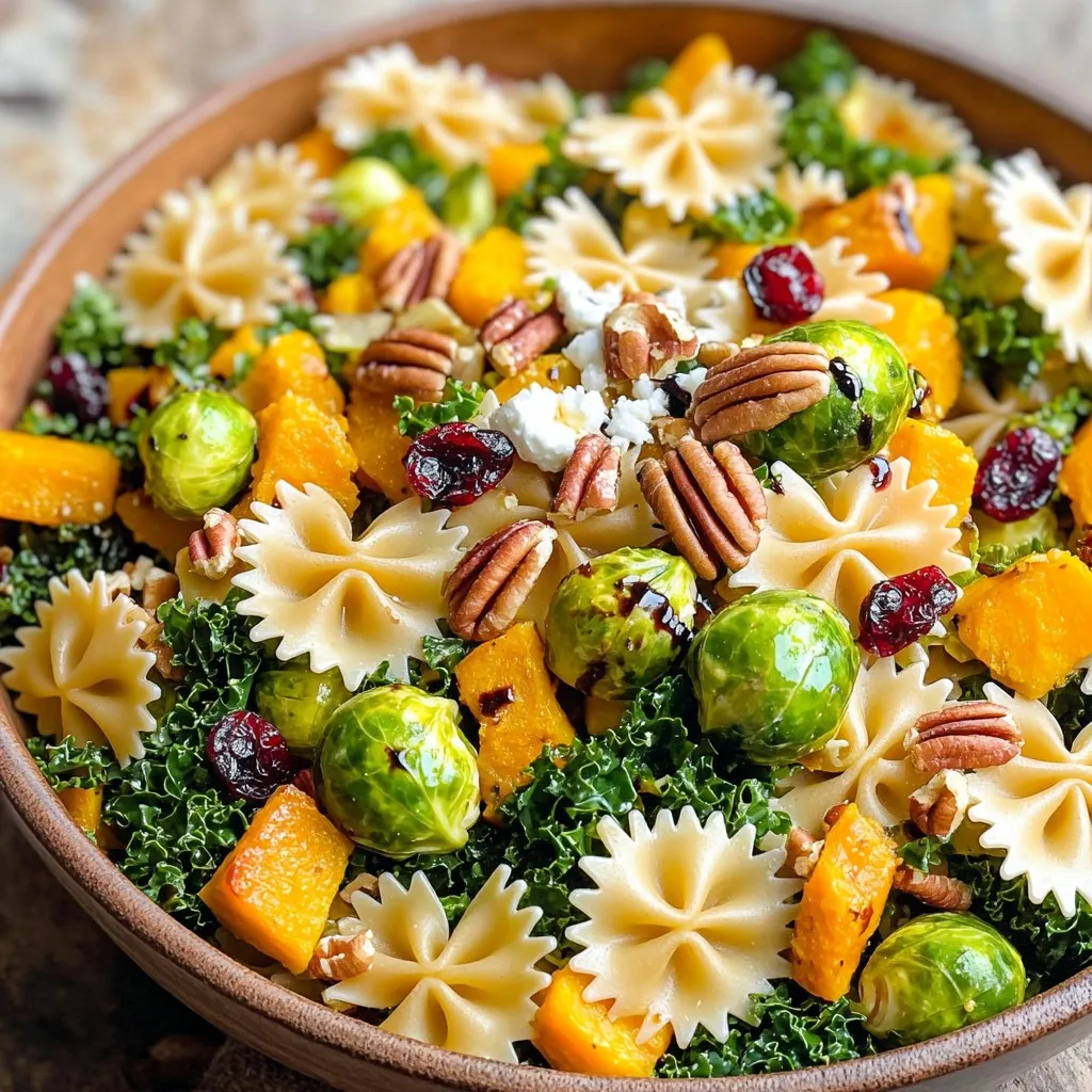 Fall Harvest Pasta Salad Vibrant and Fresh Recipe