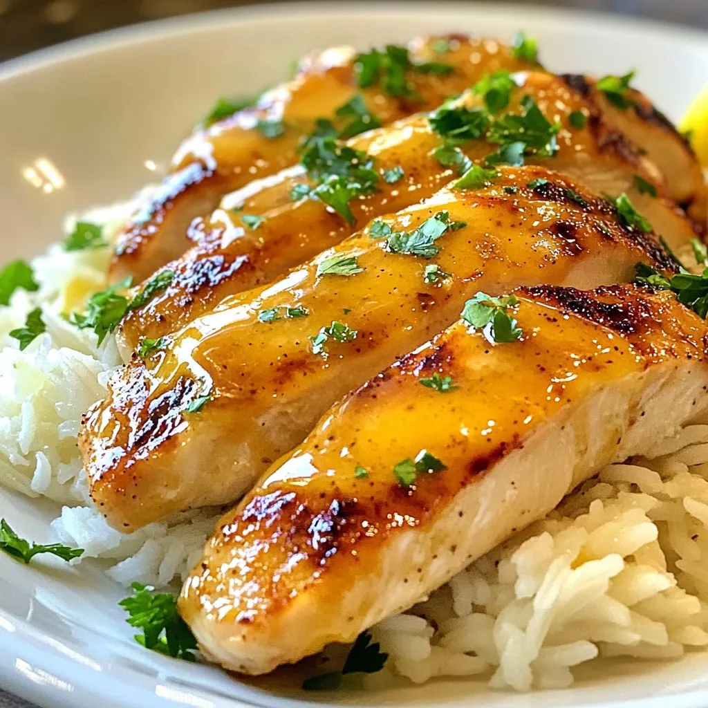 Honey Mustard Chicken &#038; Rice Simple Weeknight Meal