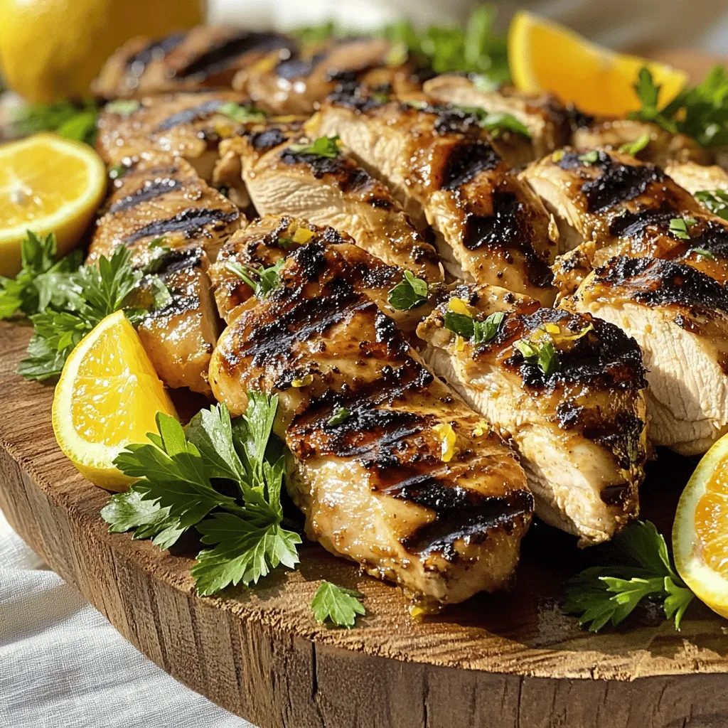 Easy Marinated Grilled Chicken Flavorful and Fresh Dish