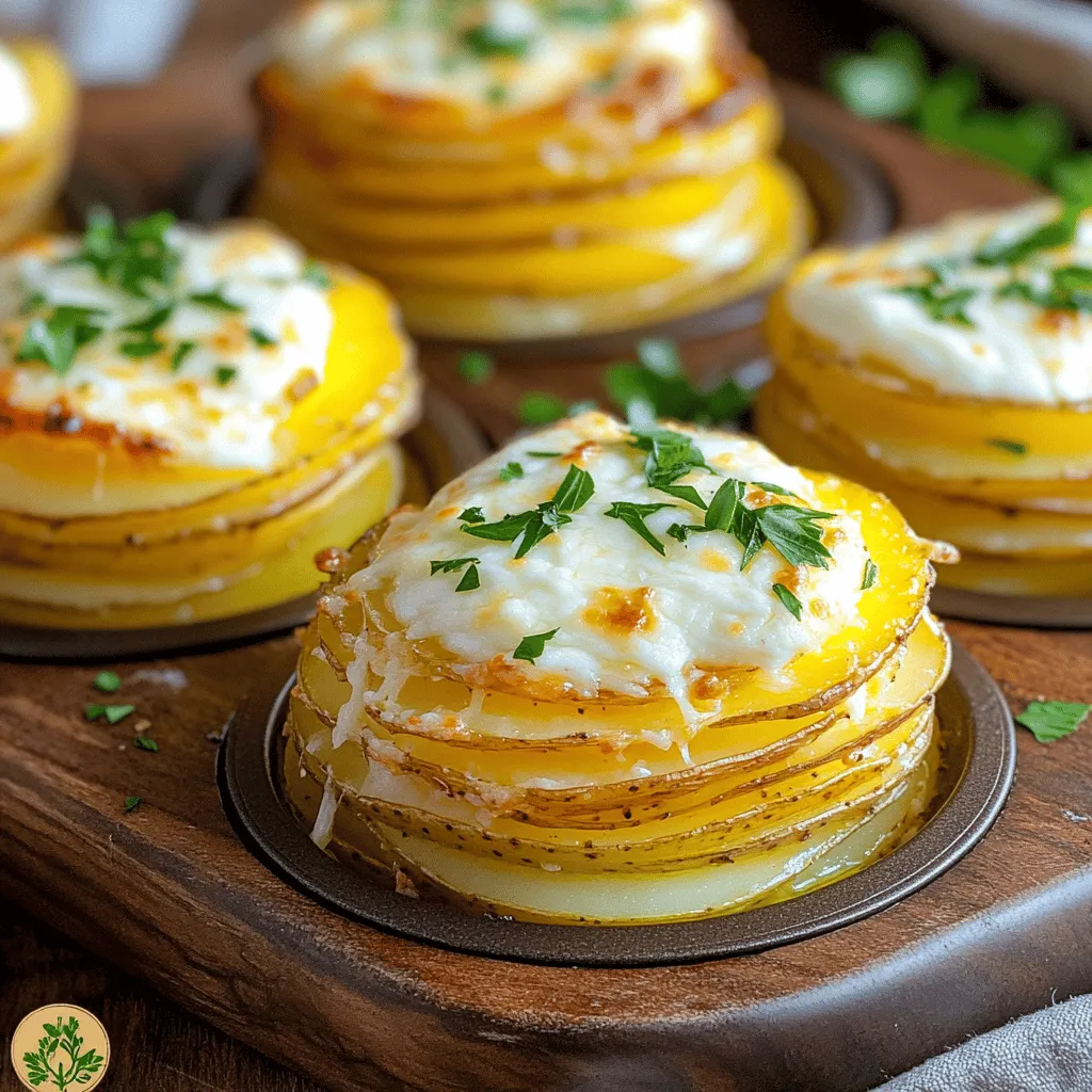 Parmesan Potato Stacks Flavorful and Simple Recipe