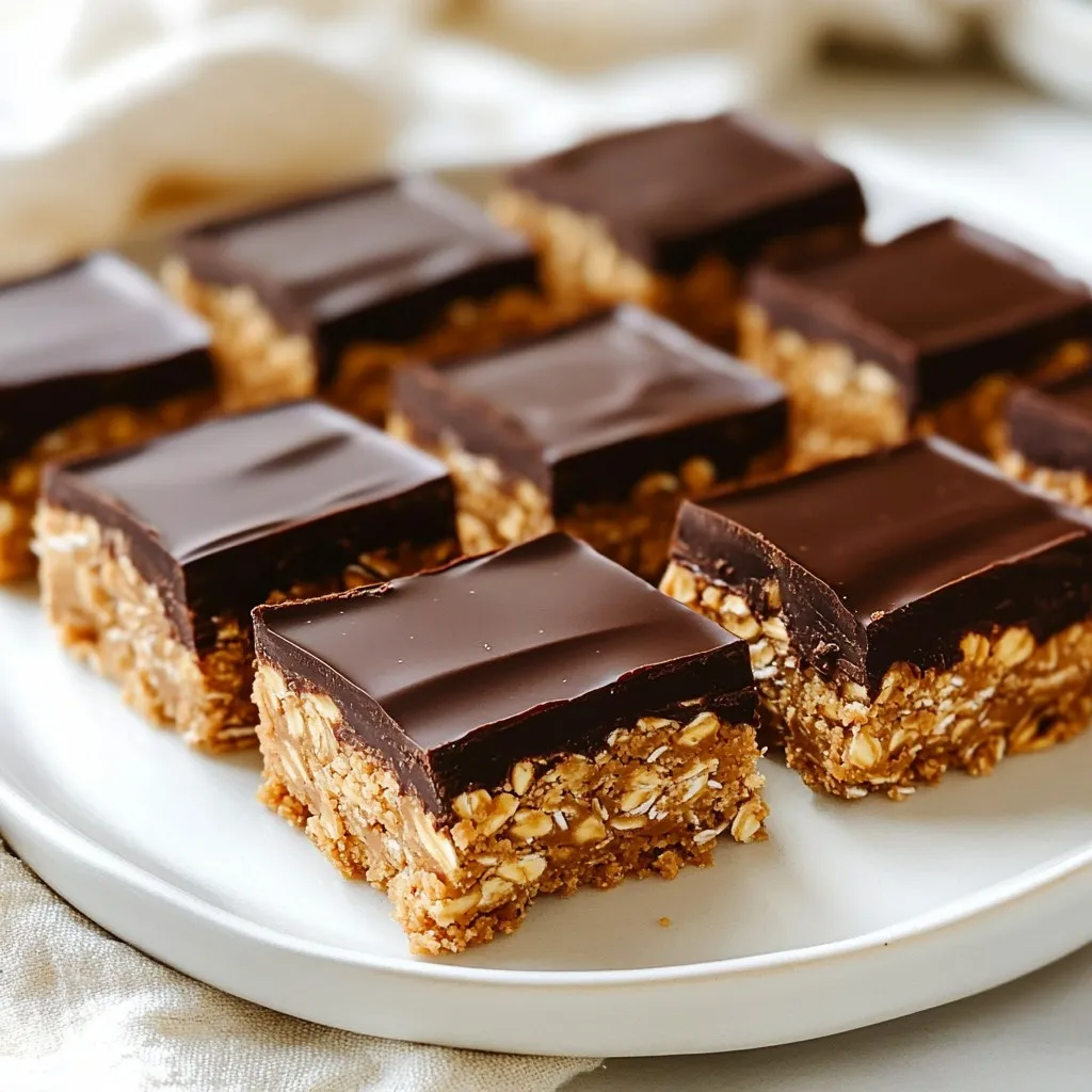 No Bake Chocolate Peanut Butter Bars Easy Treat Recipe