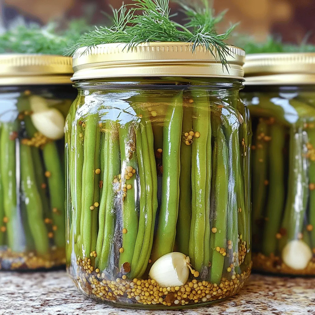 Refrigerator Dilly Beans Simple and Flavorful Recipe