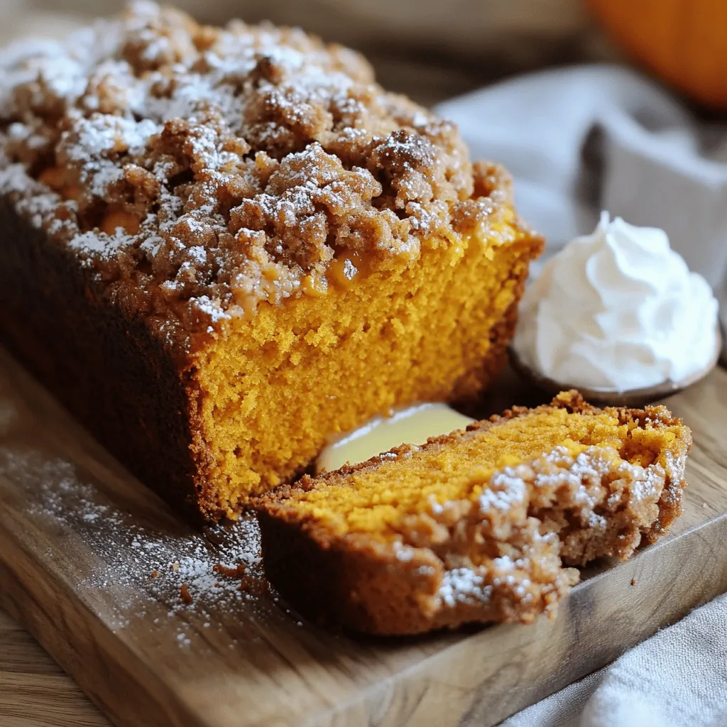 Streusel Pumpkin Loaf Easy and Flavorful Recipe
