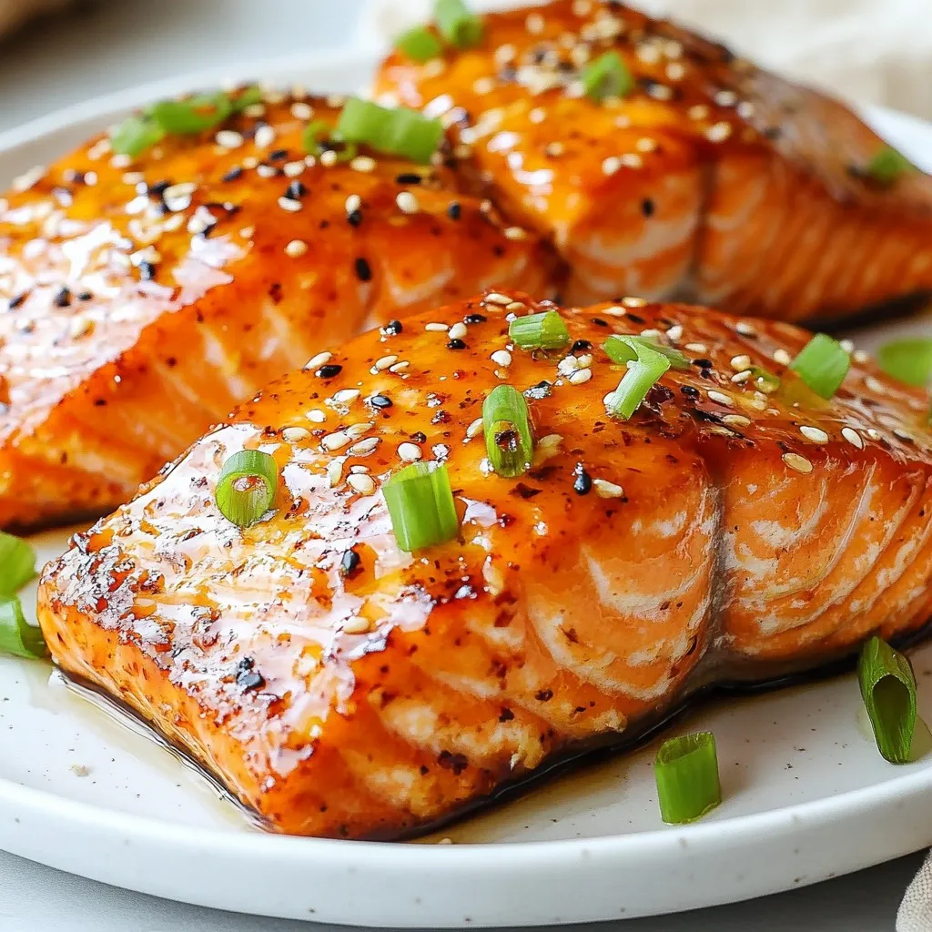Air Fryer Honey Garlic Salmon Simple and Flavorful Dish