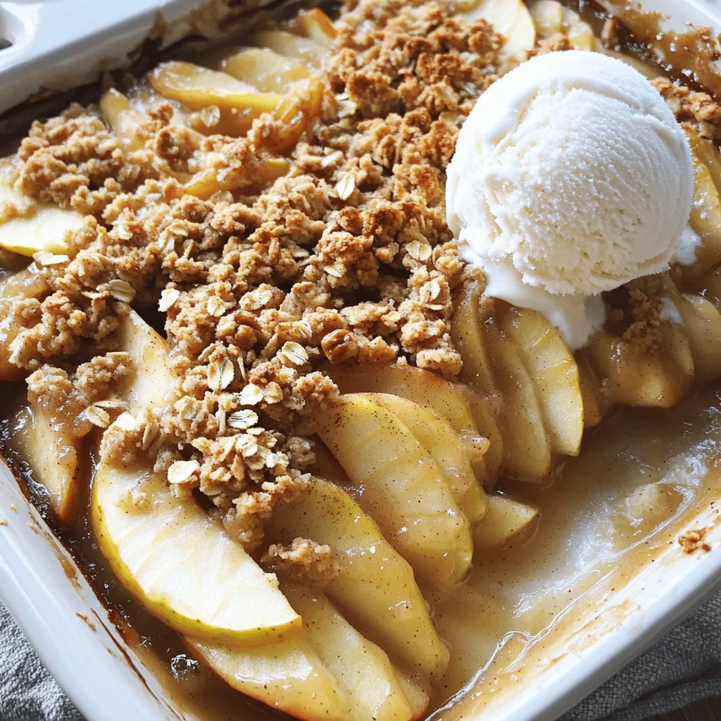 Simple Apple Crisp Delightful and Easy Dessert Recipe