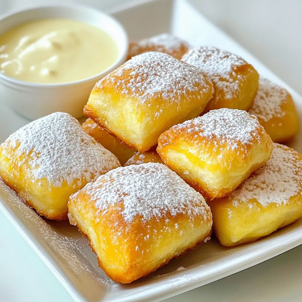 Glazed Buttermilk Beignets Fluffy and Irresistible Treat