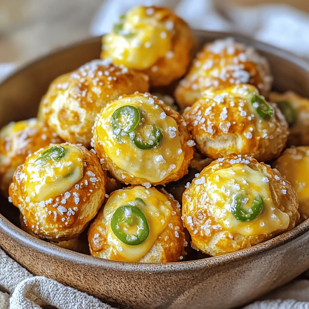 Air Fryer Jalapeño Cheddar Pretzel Bites Delight