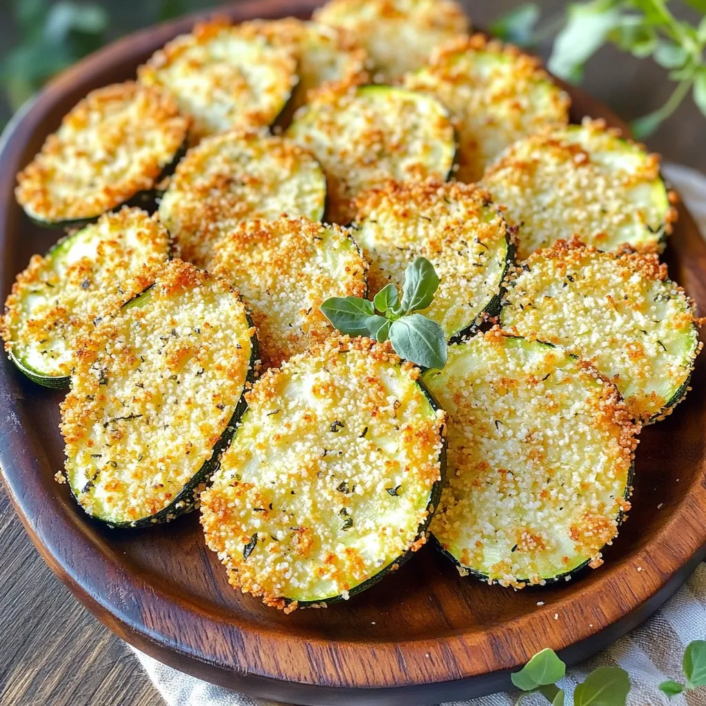 Air Fryer Parmesan Zucchini Crispy and Simple Snack
