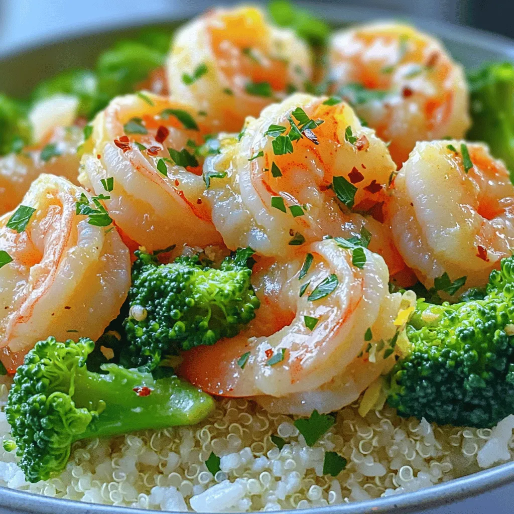 Garlic Butter Shrimp and Broccoli Flavorful Delight