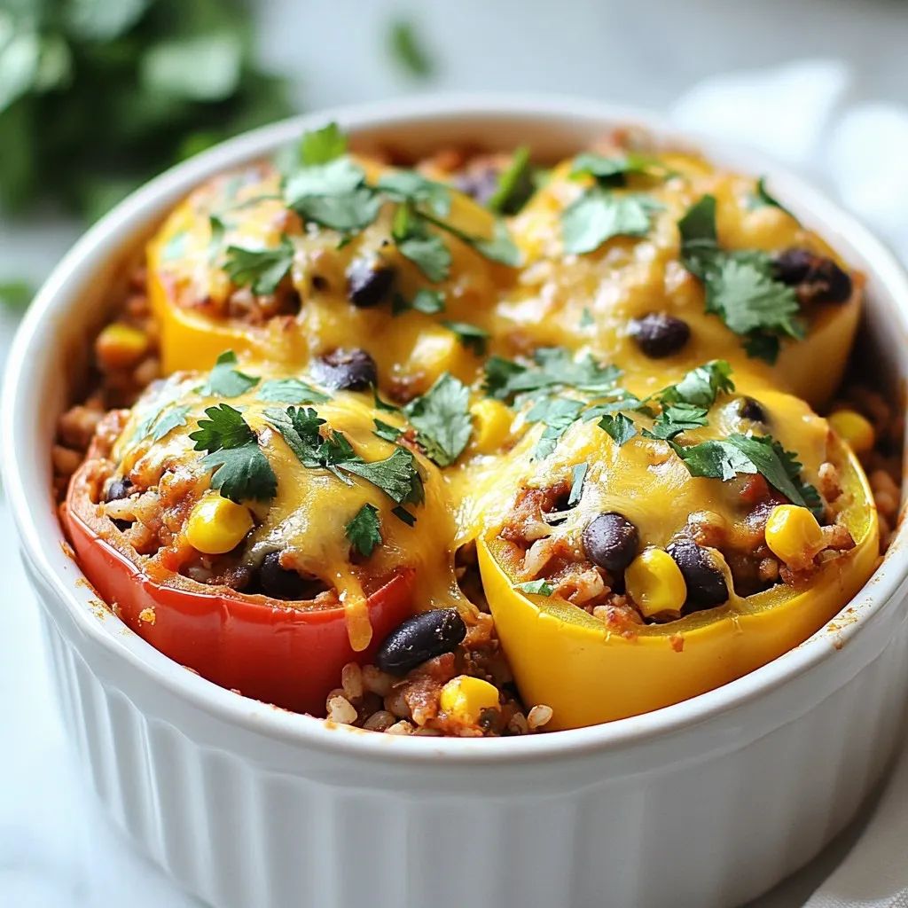 Stuffed Bell Pepper Casserole Flavorful Family Meal