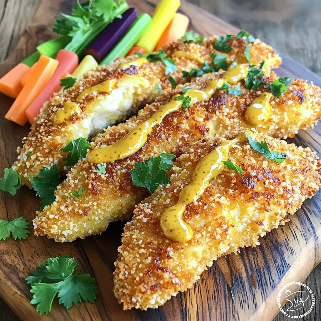 Honey Mustard Chicken Tenders Air Fryer Recipe Delight