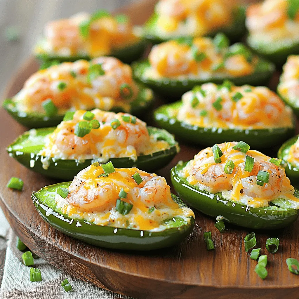 Fiery Cajun Shrimp Stuffed Jalapeños Irresistible Treat