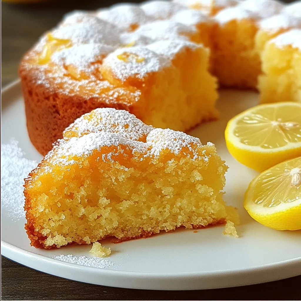 One-Bowl Yogurt Cake Easy and Delicious Recipe