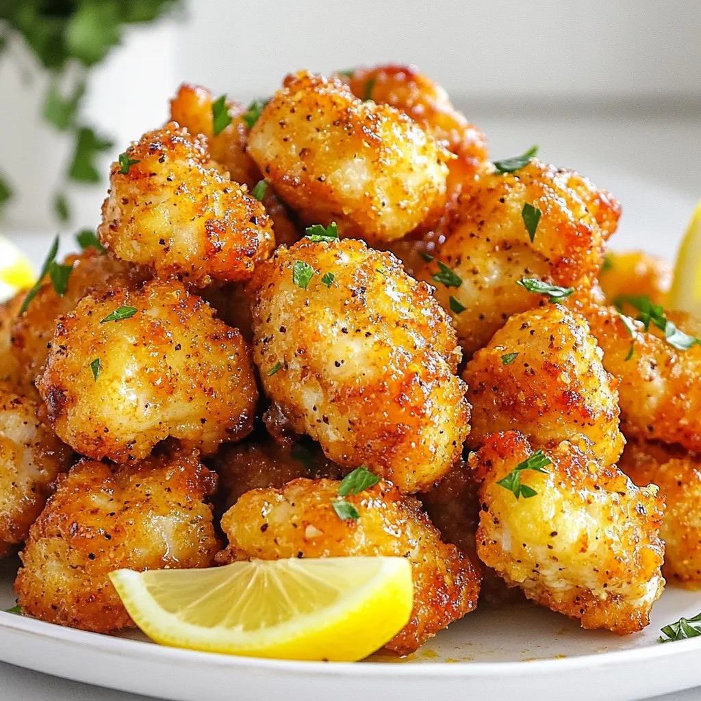 Air Fryer Lemon Pepper Chicken Bites Juicy and Tasty