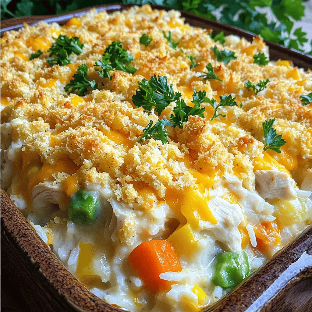 Million Dollar Chicken Casserole Delightful and Hearty