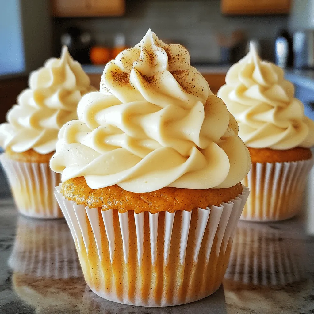 Vanilla Chai Pumpkin Spice Latte Cupcakes Delight