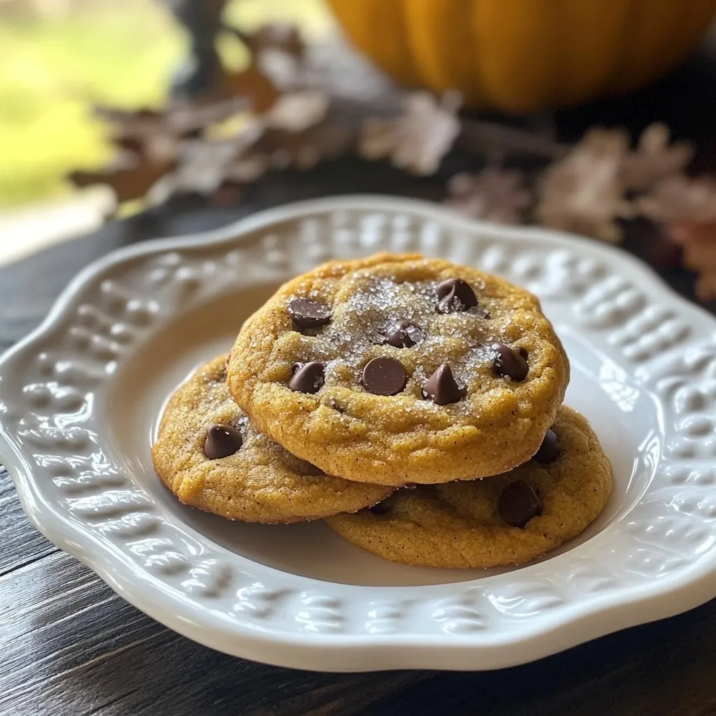Brown Butter Pumpkin Chocolate Chip Cookies Delight