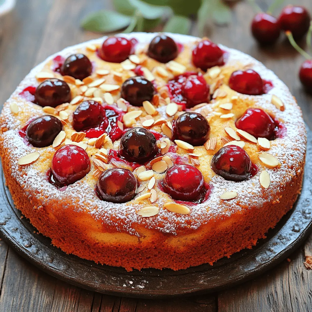 The Tasty Cherry Almond Cake Masterpiece Recipe