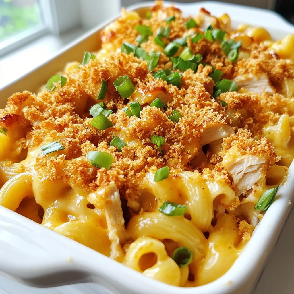 Honey BBQ Chicken Mac and Cheese Delightful Recipe