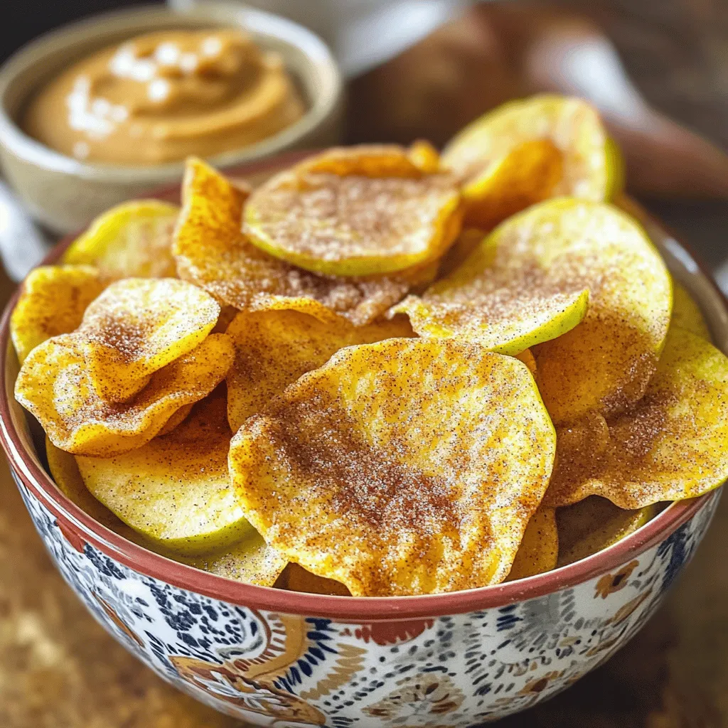 Air Fryer Cinnamon Apple Chips Crunchy and Tasty Treat