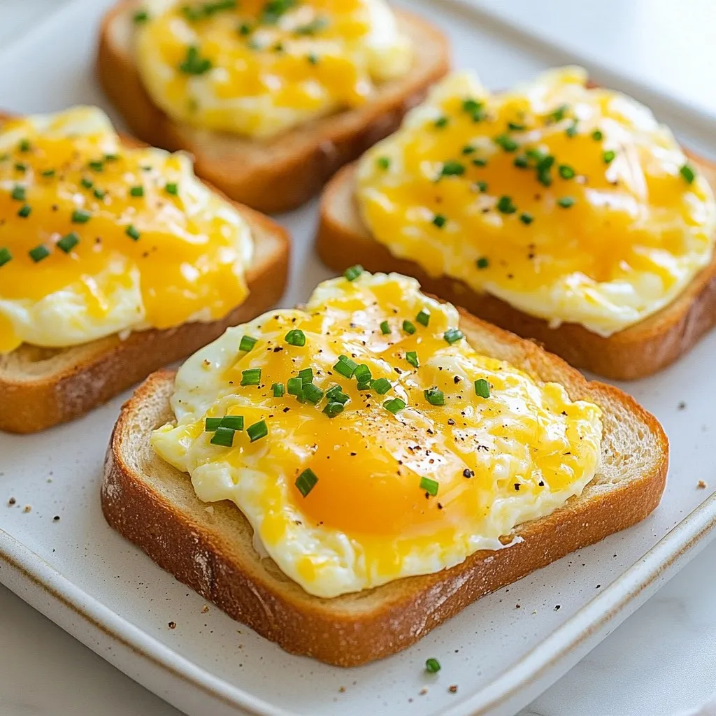 Cheesy Egg Toast Deliciously Simple Breakfast Recipe