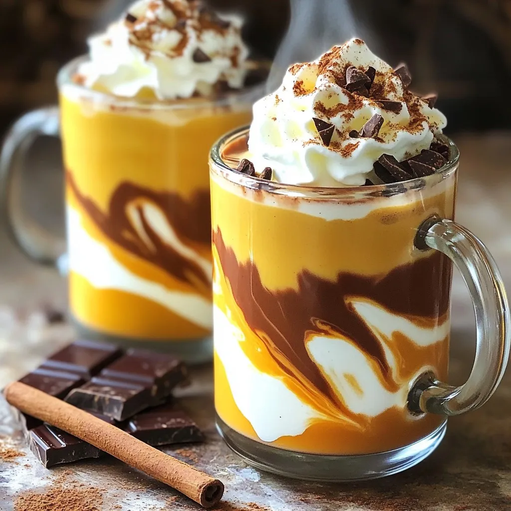 Pumpkin Hot Chocolate Cozy and Comforting Drink