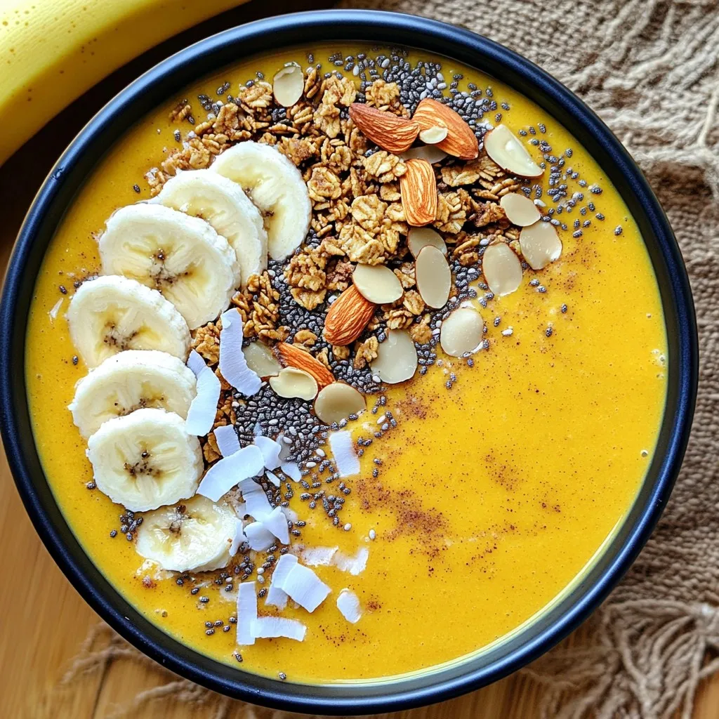 Protein-Packed Pumpkin Spice Smoothie Bowl Delight
