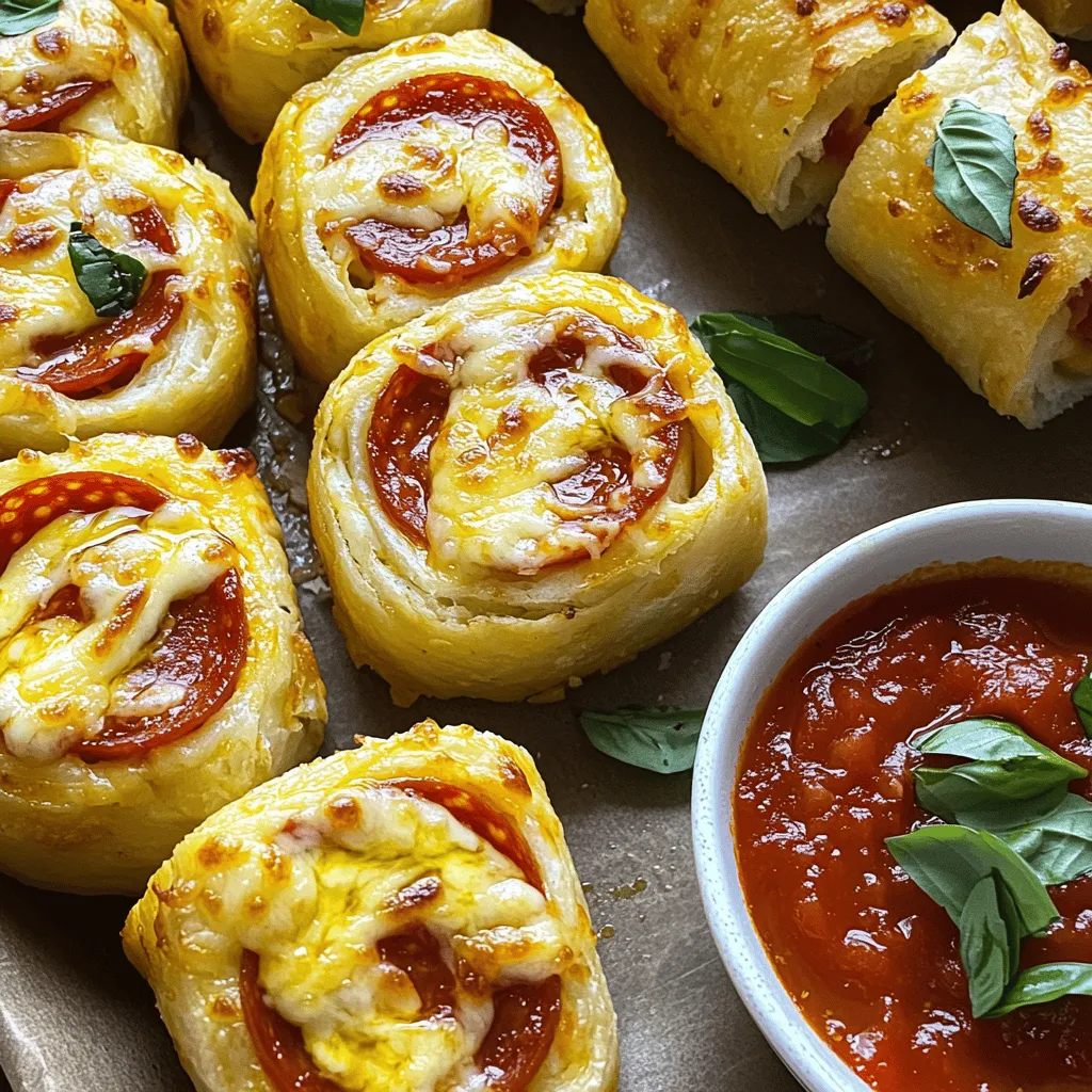 Cheesy Pepperoni Roll-Ups Flavorful and Easy Snack