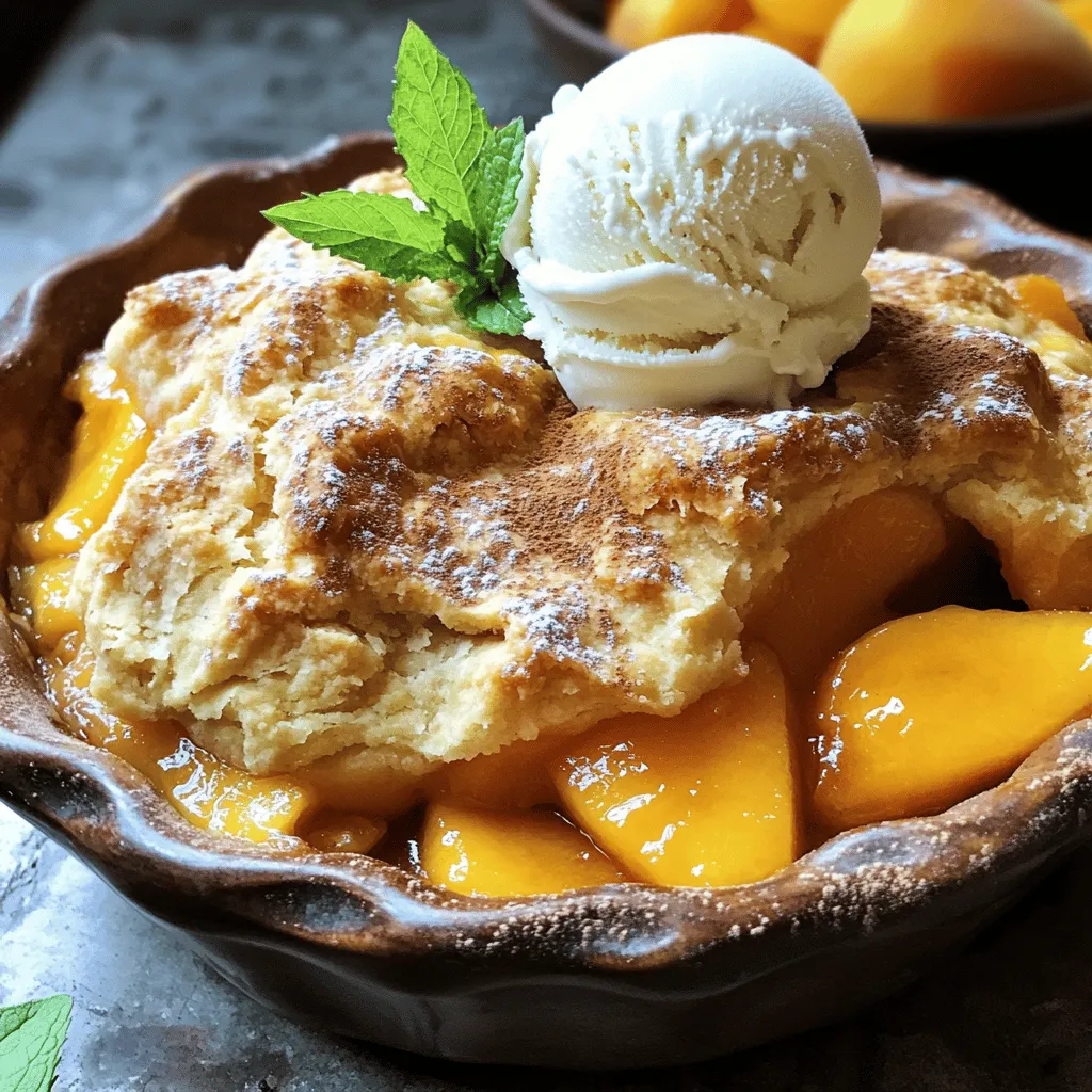 The Easiest Southern Peach Cobbler Simple and Sweet