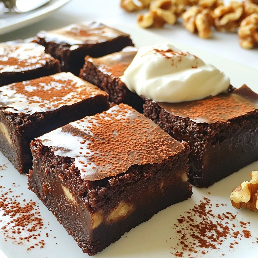 Healthy Greek Yogurt Brownies Delicious and Easy Recipe