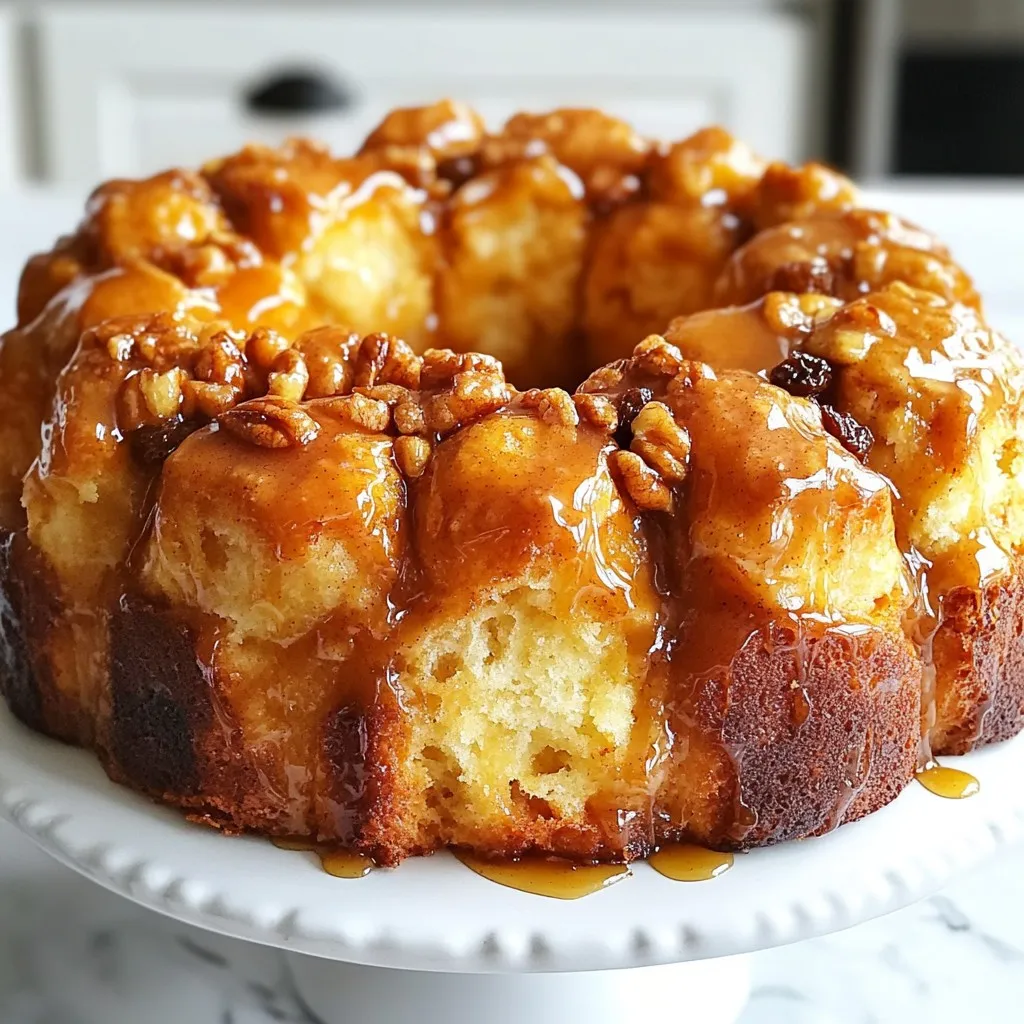 Classic Pull-Apart Monkey Bread Comforting and Easy Recipe