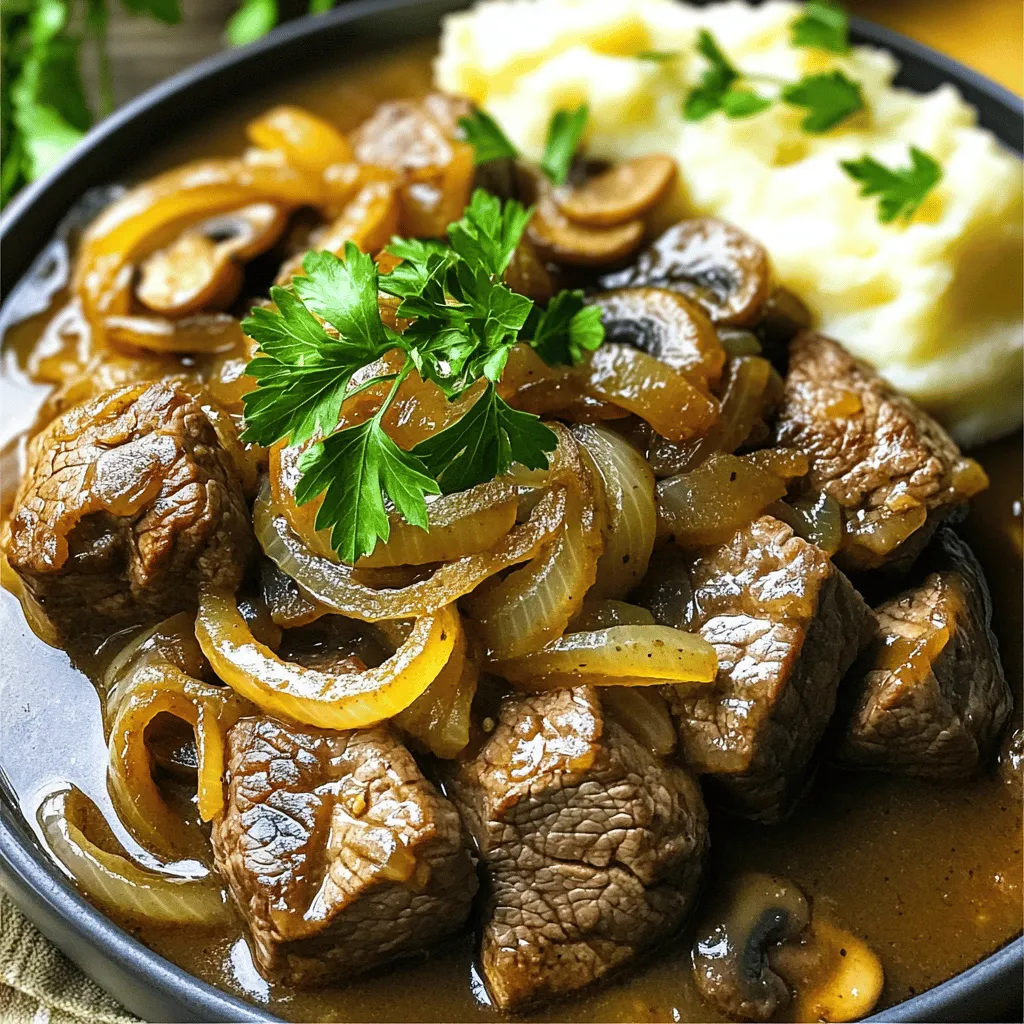 Crock Pot Cubed Steak Tender and Flavorful Dish