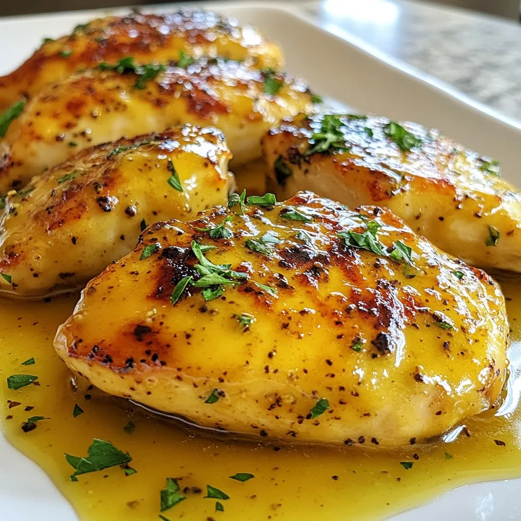 Honey Mustard Chicken Easy Recipe for Dinner Delight