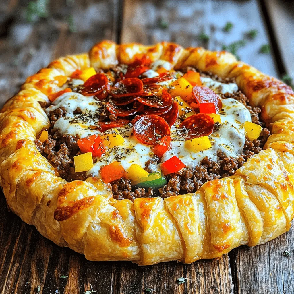 The Pizza Burger Pie Flavorful and Easy Family Dish