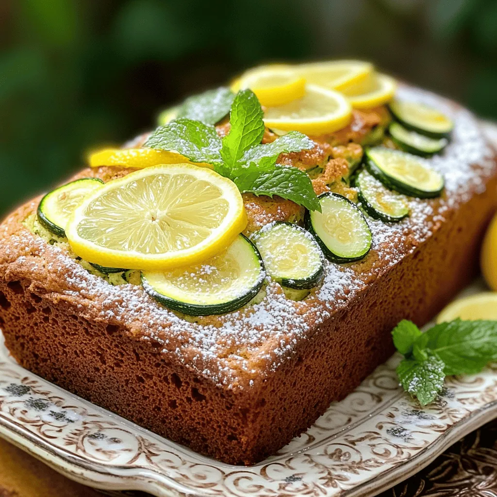 Lemon Zucchini Bread Fresh and Flavorful Recipe