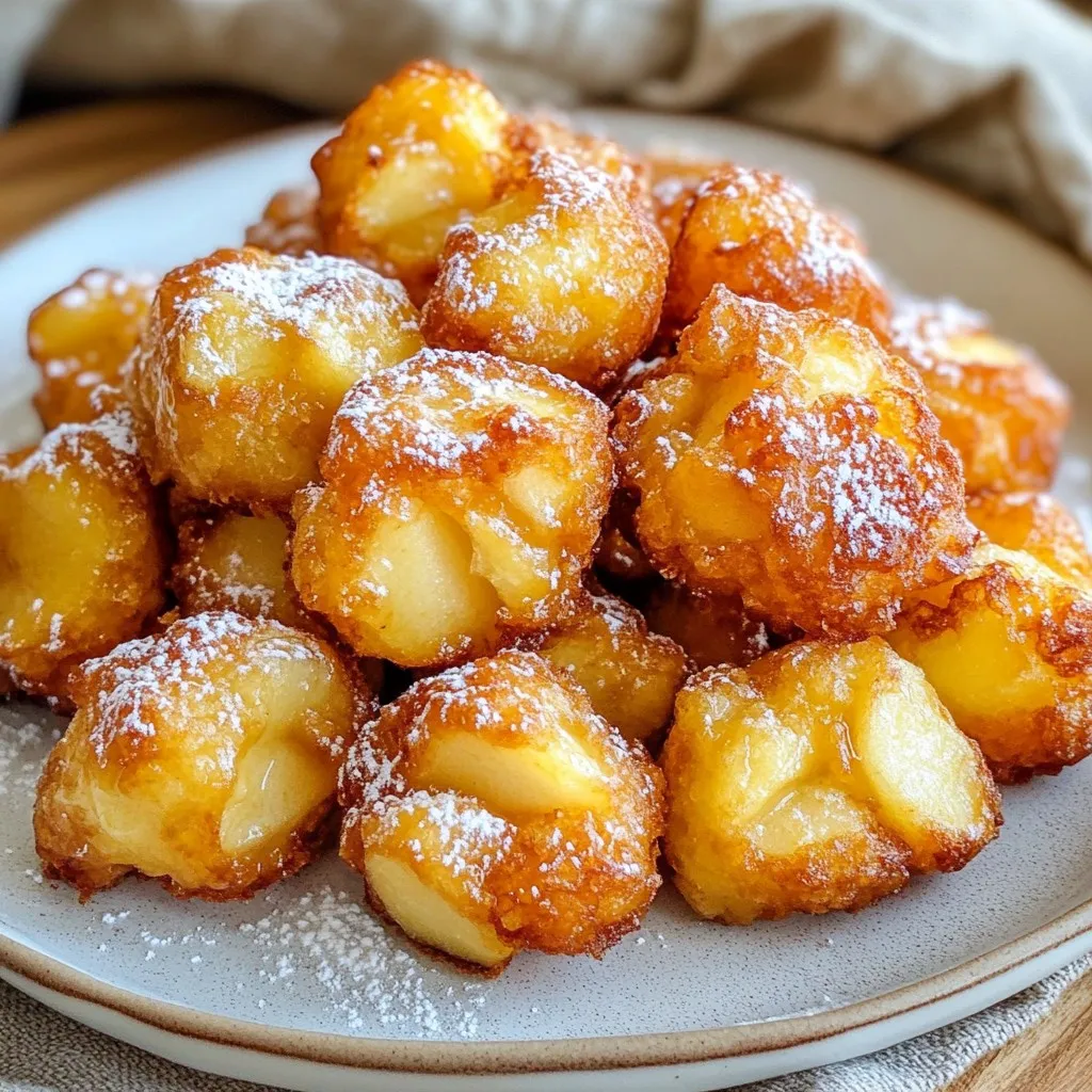 Air Fryer Apple Fritters Easy and Tasty Delight