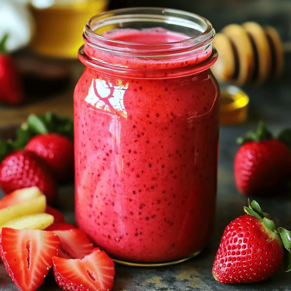 Strawberry Vinaigrette Fresh and Flavorful Dressing
