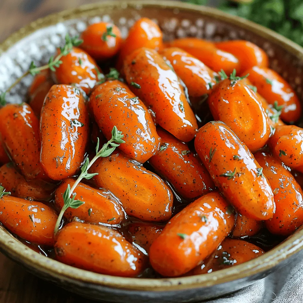 Slow Cooker Brown Butter Honey Glazed Carrots Delight
