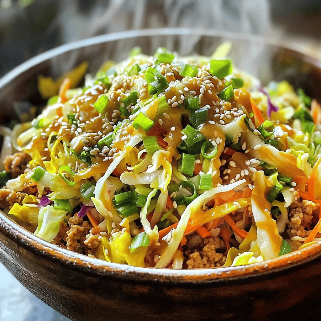 Easy Egg Roll in a Bowl Simple and Flavorful Dish