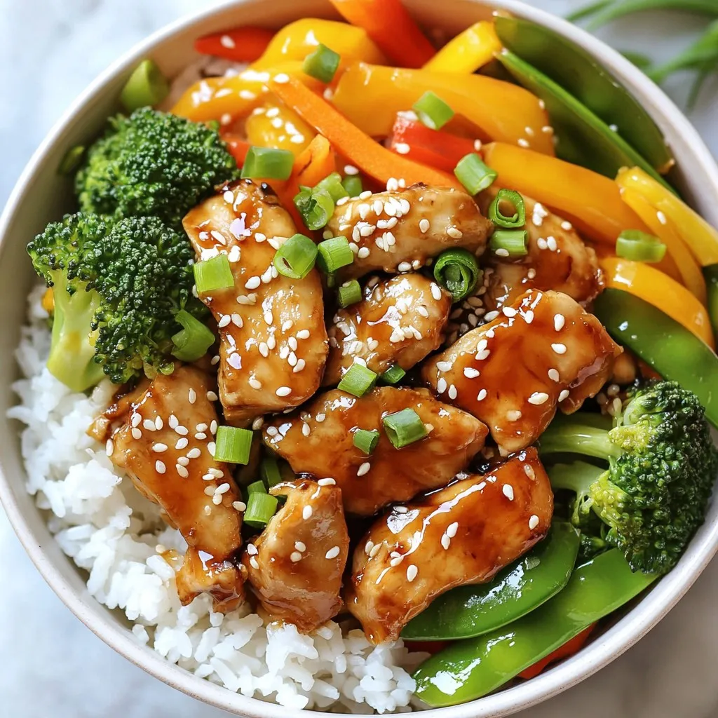 Teriyaki Chicken Stir Fry in 20 Minutes Recipe