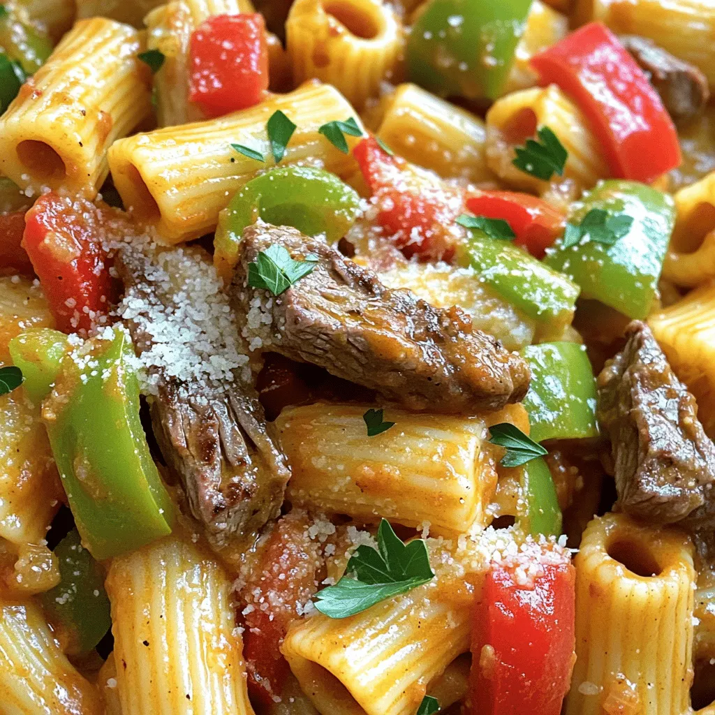 Cajun Steak Tips Rigatoni Flavorful Dinner Delight