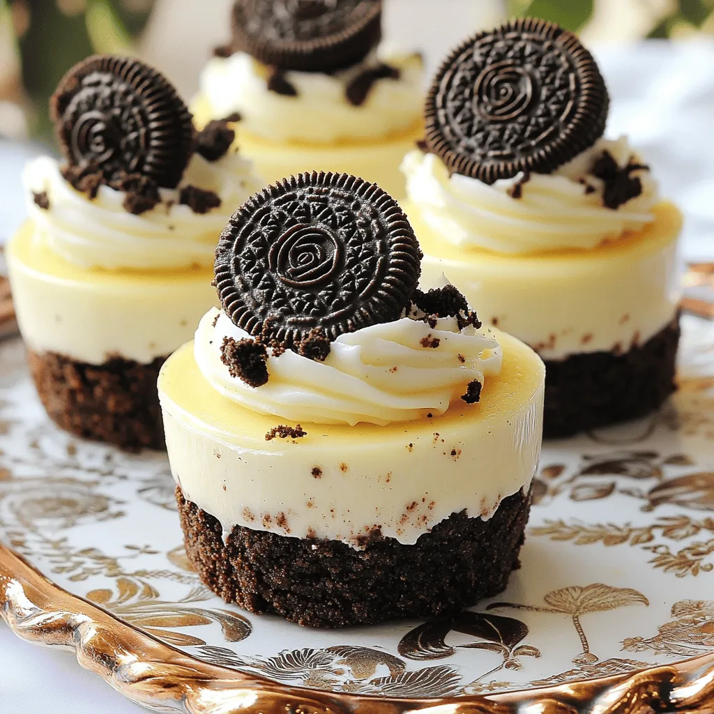 No Bake Oreo Cheesecake Cups Quick and Easy Delight