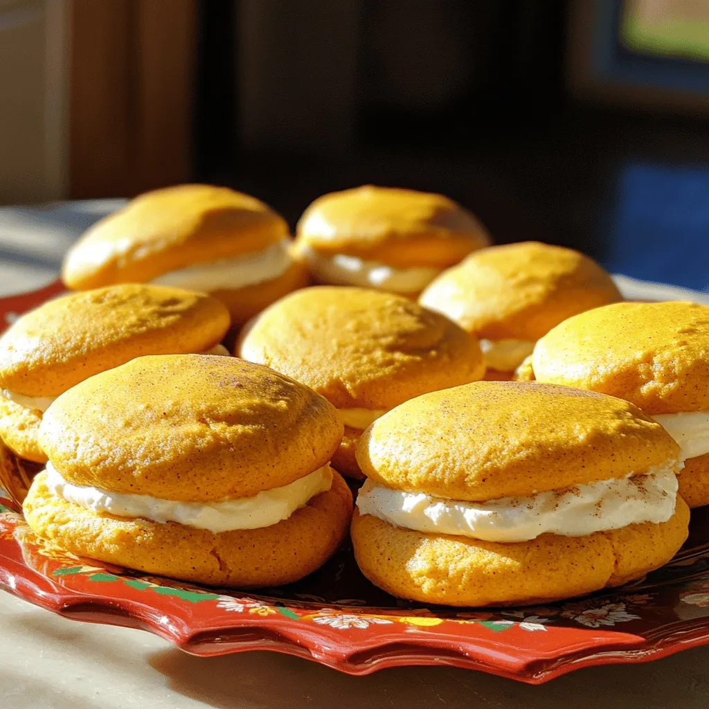Amish Pumpkin Whoopie Pies Tasty and Easy Recipe