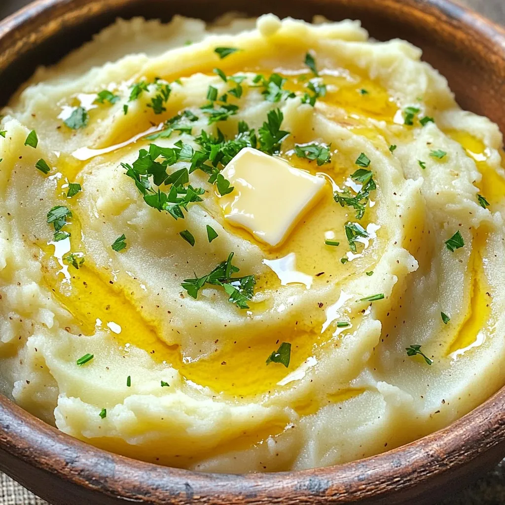 Slow Cooker Creamy Garlic Mash Simple and Savory Dish