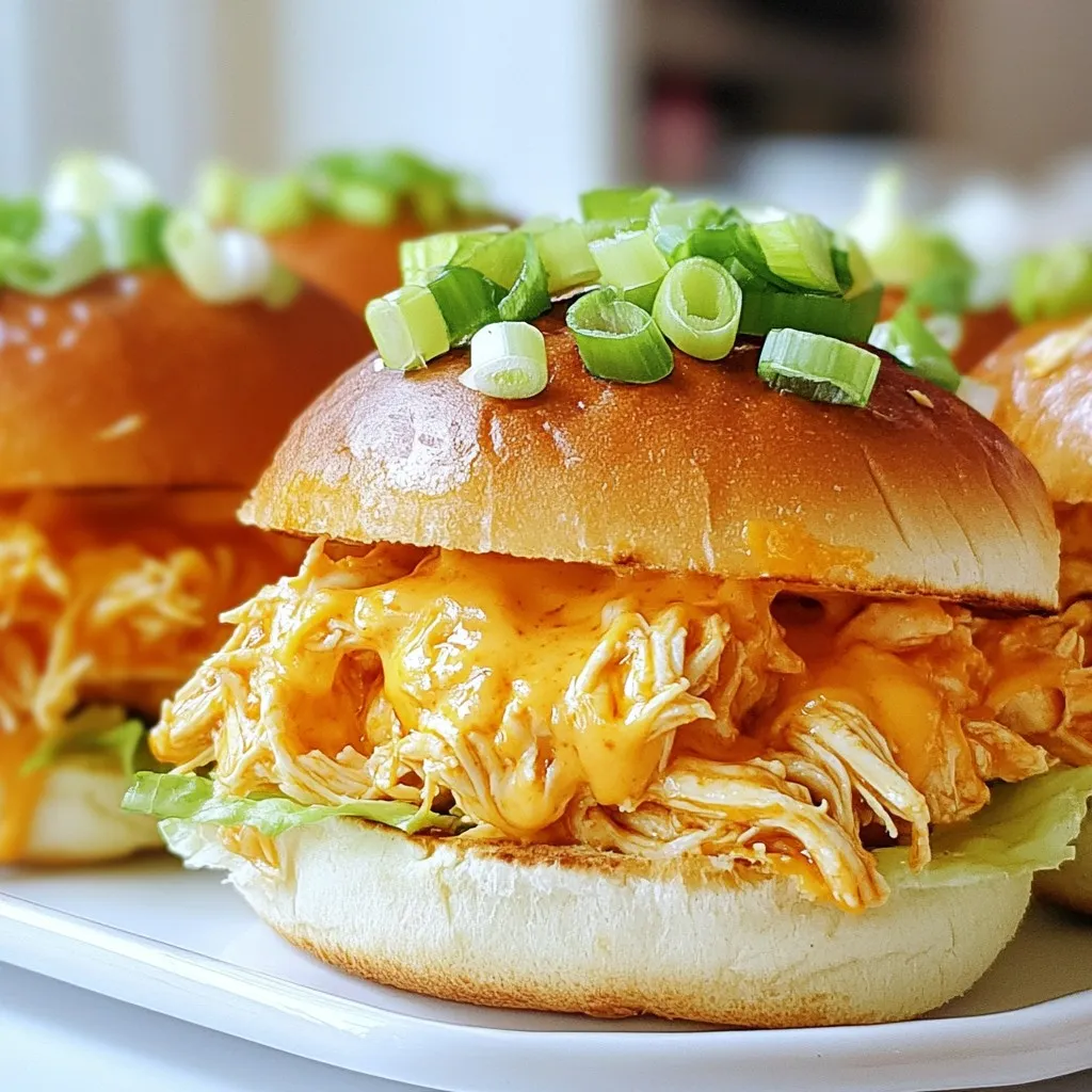 Saucy Buffalo Chicken Sliders Irresistible Flavor Boost