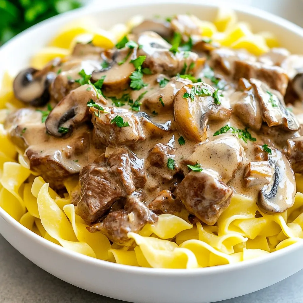 Instant Pot Beef Stroganoff Simple and Tasty Recipe