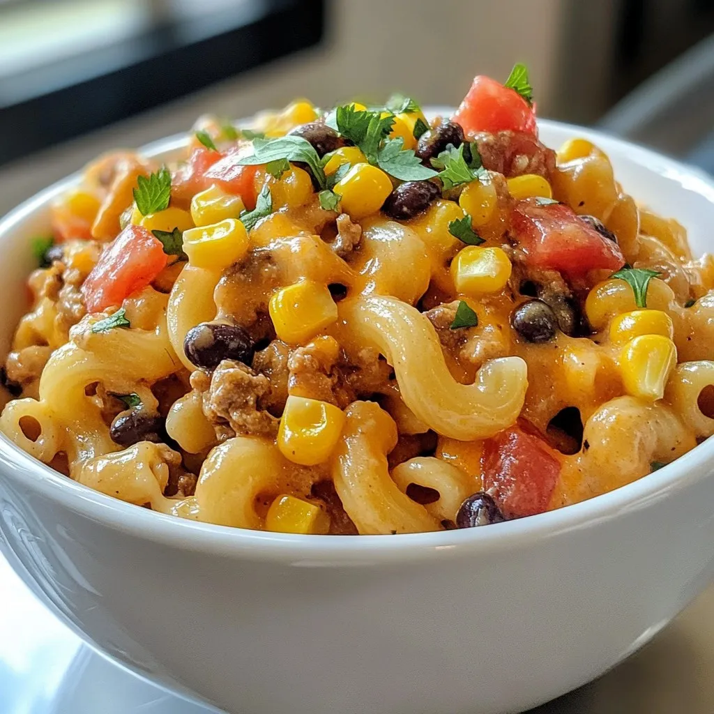 Cheesy Taco Pasta Flavorful and Easy Weeknight Meal